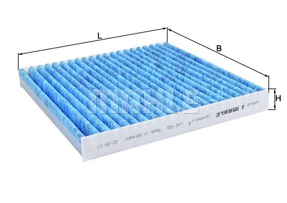 MAHLE FILTRO ABITACOLO CAREMETIX RENAULT