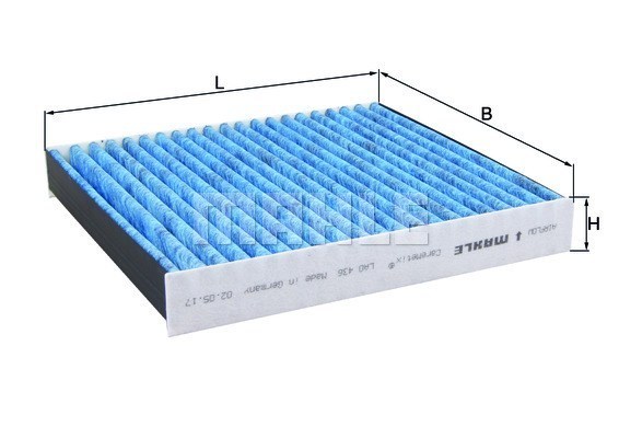 MAHLE FILTRO ABITACOLO CAREMETIX CITROEN