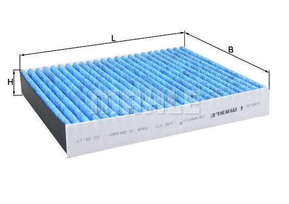 MAHLE FILTRO ABITACOLO CAREMETIX CADILLAC
