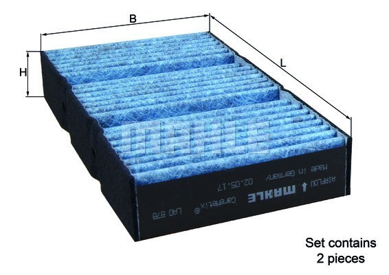 MAHLE FILTRO ABITACOLO CAREMETIX MERCEDES-BENZ