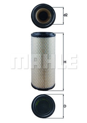 MAHLE FILTRO DELL