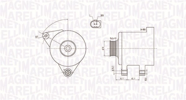 ALTERNATOR AUDI, SKODA, VW