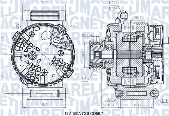 ALTERNATORE FORD
