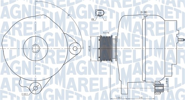 ALTERNATORE DODGE-FORD