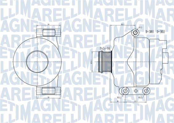 ALTERNATORE FIAT-LANCIA-OPEL