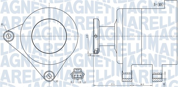 MARELLI ALTERNATOR FORD