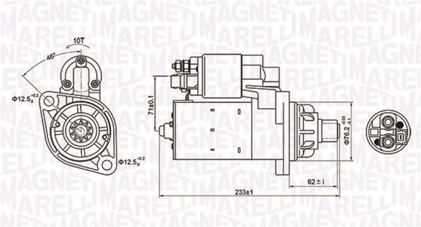 MARELLI STARTER VW