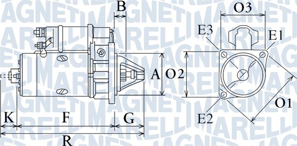 MARELLI STARTER MAZDA