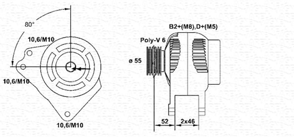 ALTERNATORE CITRO N : BERLINGO 2.0 HDI 9