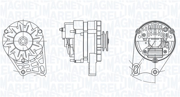 ALTERNATORE PANDA 45-UNO 45- 127 - A 112