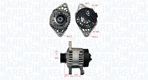 MARELLI ALTERNATORE ALFA 145 / 146 / 155 / 156 /