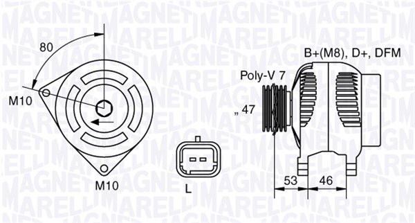 ALTERNATORE CITRO N SAXO 1.1/.4 AC,PEUGE