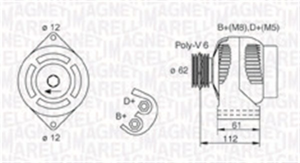 ALTERNATORE OPEL