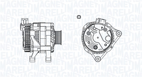MARELLI ALTERNATOR PSA FIAT
