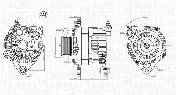 MARELLI ALTERNATORE NISSAN