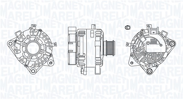 MARELLI ALTERNATORE FORD TRANSIT V363