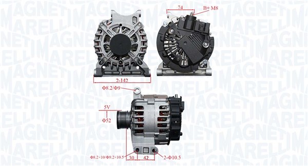 MARELLI ALTERNATOR MB A-CLASS (W169)