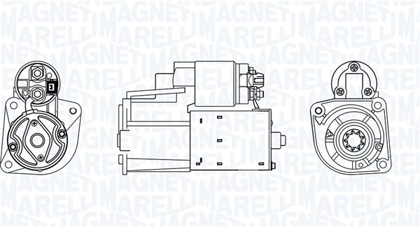 MARELLI STARTER SKODA FABIA I 1.4 16V