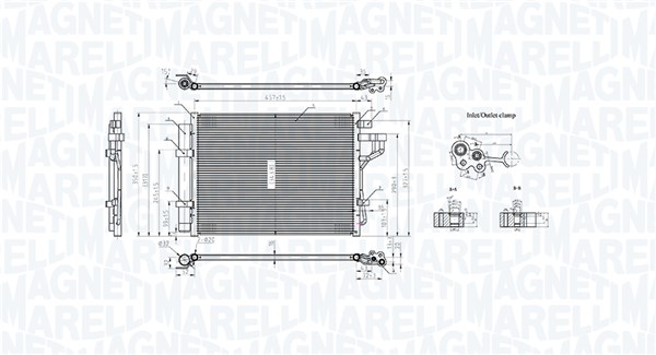 CONDENSATORE HYUNDAI I10 (BA