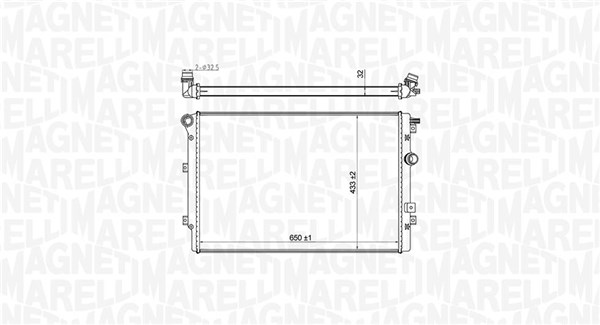 MARELLI RADIATORE VW TIGUAN (5N_)