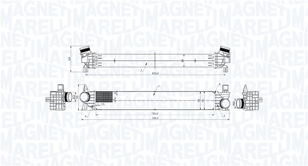 CHARGE AIR COOLER FIAT DUCATO VAN (250 )