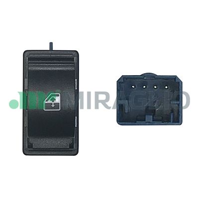 Interruttore, alzacristallo MIRAGLIO 121/FTI76005