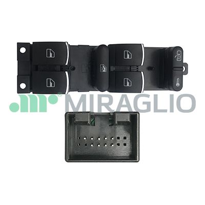 Interruttore, alzacristallo MIRAGLIO 121/VKB76002