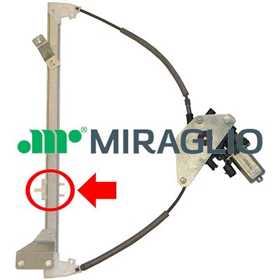 MIRAGLIO ALZ.ANT. SX JEEP CHEROKEE 2.5 CRD -08