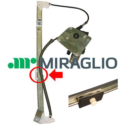 MIRAGLIO ALZ.POST. DX JEEP CHEROKEE 2.5 CRD -08