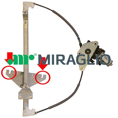 MIRAGLIO ALZ.ANT SX JEEP GRAND CHEROKEE 2.7 CRD -08