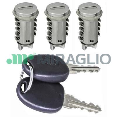 Cilindro serratura MIRAGLIO 80/1212