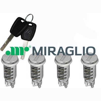 Kit cilindro serratura MIRAGLIO 80/1219