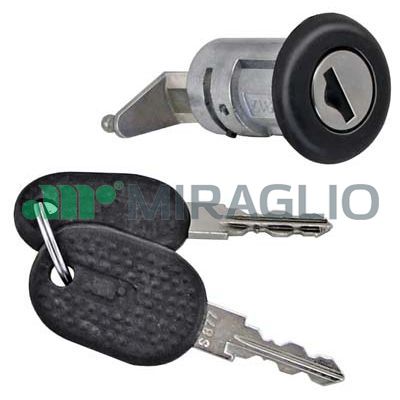 Alloggiamento cilindro serratura MIRAGLIO 80/278SC