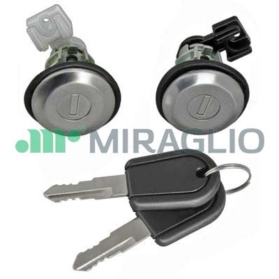 Alloggiamento cilindro serratura MIRAGLIO 80/534