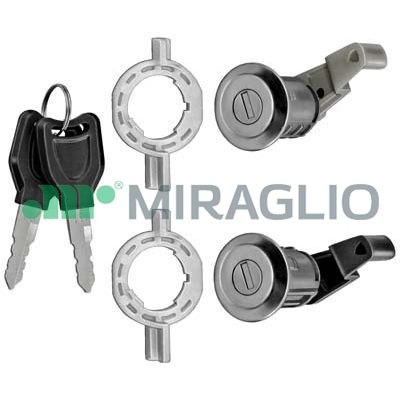 Alloggiamento cilindro serratura MIRAGLIO 80/593
