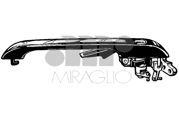 Maniglia apriporta MIRAGLIO 80.765.06