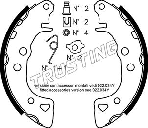 TRUSTING GAN.FRE.CI.106 I-AX-Saxo-PE.106I-II