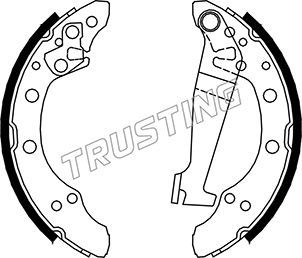 TRUSTING GAN.FRE.AUDI 100 II (43, C2), Avant : 1.6