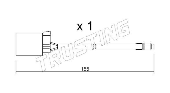 SEGNALATORE FORD COUGAR/MONDEO I-SW-4WD-MONDEO(Pz1