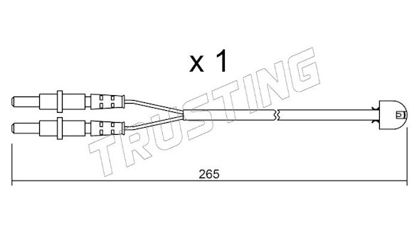 SEGNALATORE CITROEN-PEUGEOT 605-XM I-II-PALLAS(Pz1