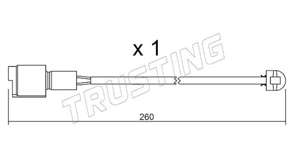 SEGNALATORE BMW 3 II-M3-CABRIO-518-520-524-535(Pz1