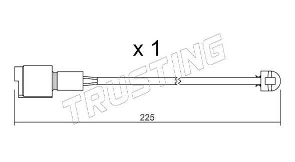SEGNALATORE BMW 3 I-315-316-318-320-M3CABR-525(Pz1