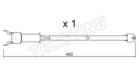 SEGNALATORE JAGUAR XJ II-CONVERTIBLE-COUPE-(Pz.1)