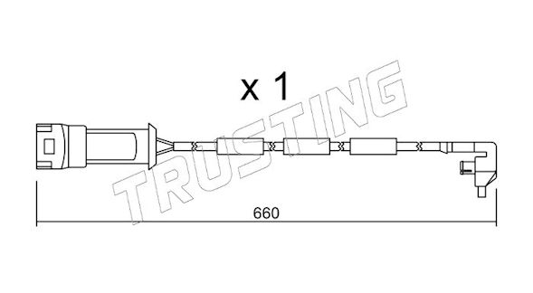 SEGNALATORE OPEL VECTRA A-CAVALIER III-4WD-KAT(Pz1