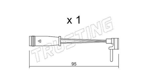 SEGNALATORE MERCEDES CLC-CLK-CLAS.C-E-B (Pz.1)