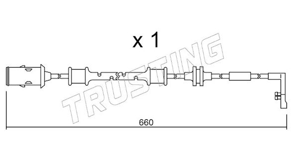 SEGNALATORE OPEL VECTRA B-SW (Pz.1)