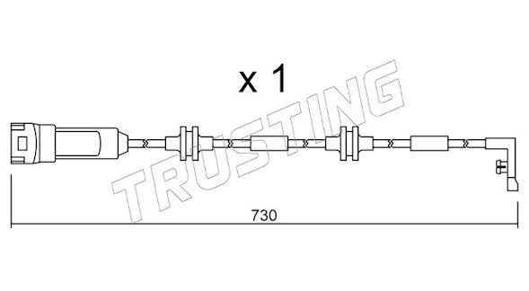 SEGNALATORE OPEL OMEGA B-SW (Pz.1)