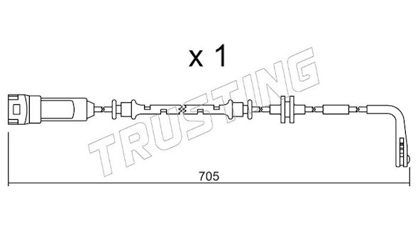 SEGNALATORE OPEL SIGNUM/VECTRA C-SW-GTS-II(Pz.1)