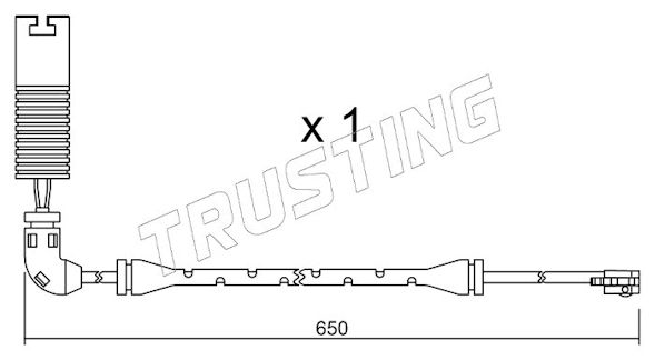 SEGNALATORE BMW SERIE 3 03> ANT.(Pz.1)