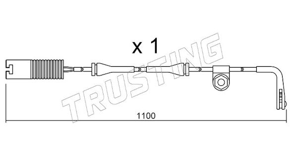 SEGNALATORE BMW 5 IV TOURING-520-523-530-540(Pz.1)